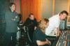 Chapel Studios, Lincolnshire, UK - Dave, Phil, Frank & engineer Nigel Palmer / 1999